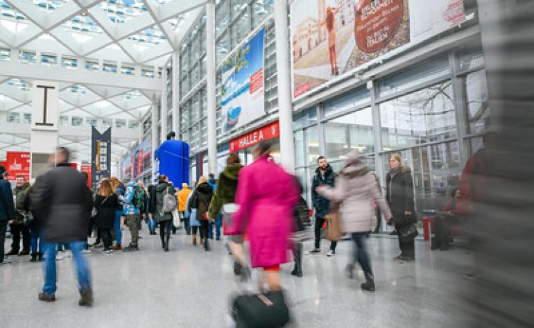 Ferien Messe Wien Eingangsbereich